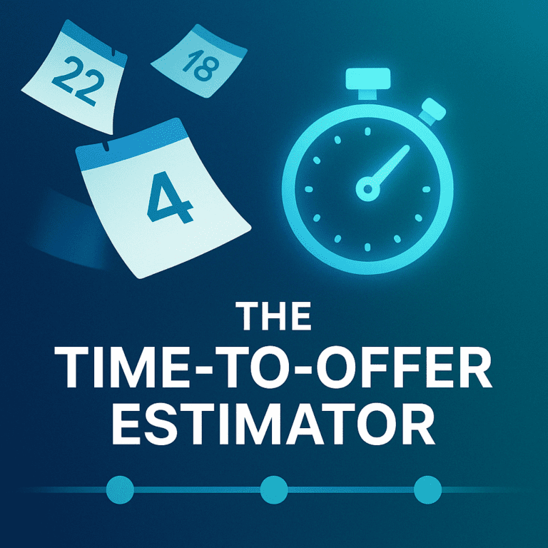 Time To Offer Estimator Tool - The Interview Guys
