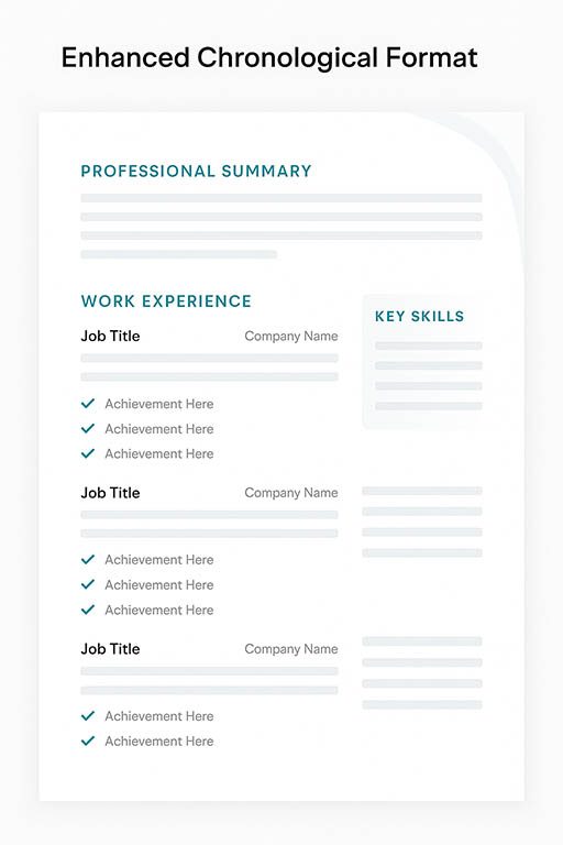 Enhanced Chronological Resume Format