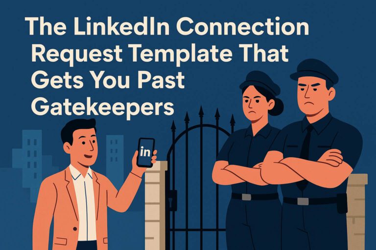The LinkedIn Connection Request Template That Gets You Past Gatekeepers