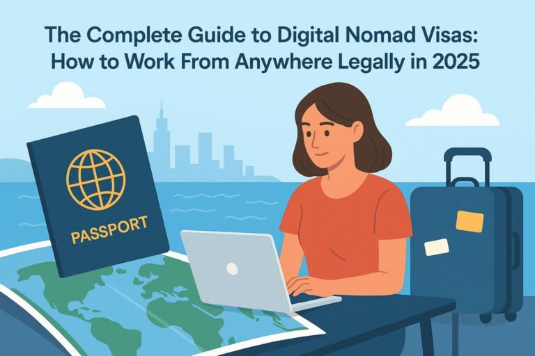 The Complete Guide to Digital Nomad Visas: How to Work From Anywhere Legally in 2025