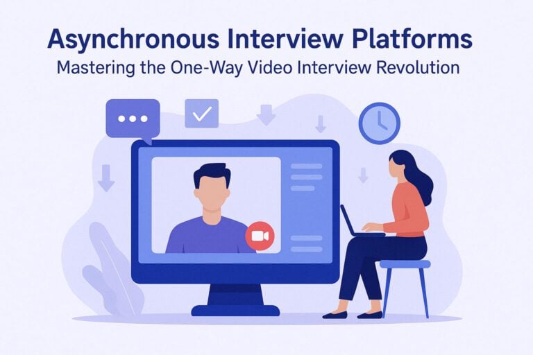 Asynchronous Interview Platforms: Mastering the One-Way Video Interview Revolution