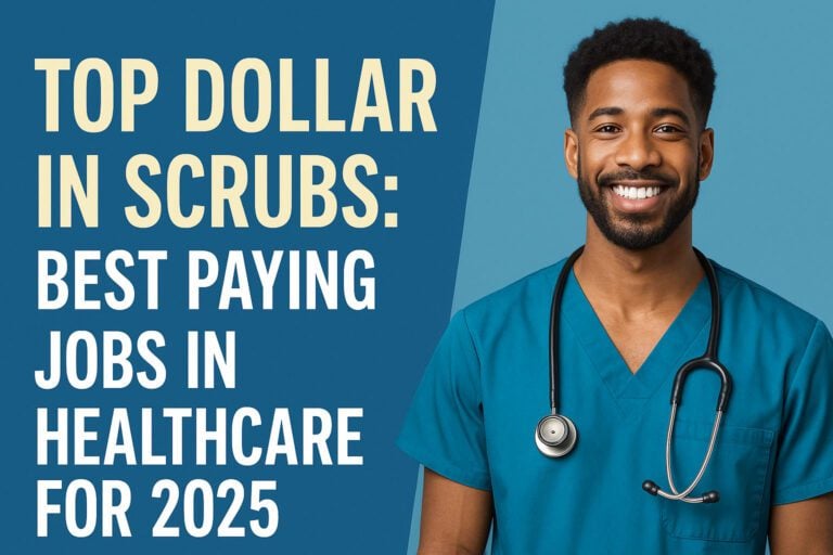 Top Dollar in Scrubs: Best Paying Jobs In Healthcare For 2025