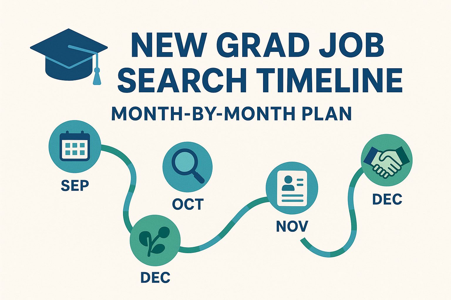 New Graduate Job Search Timeline