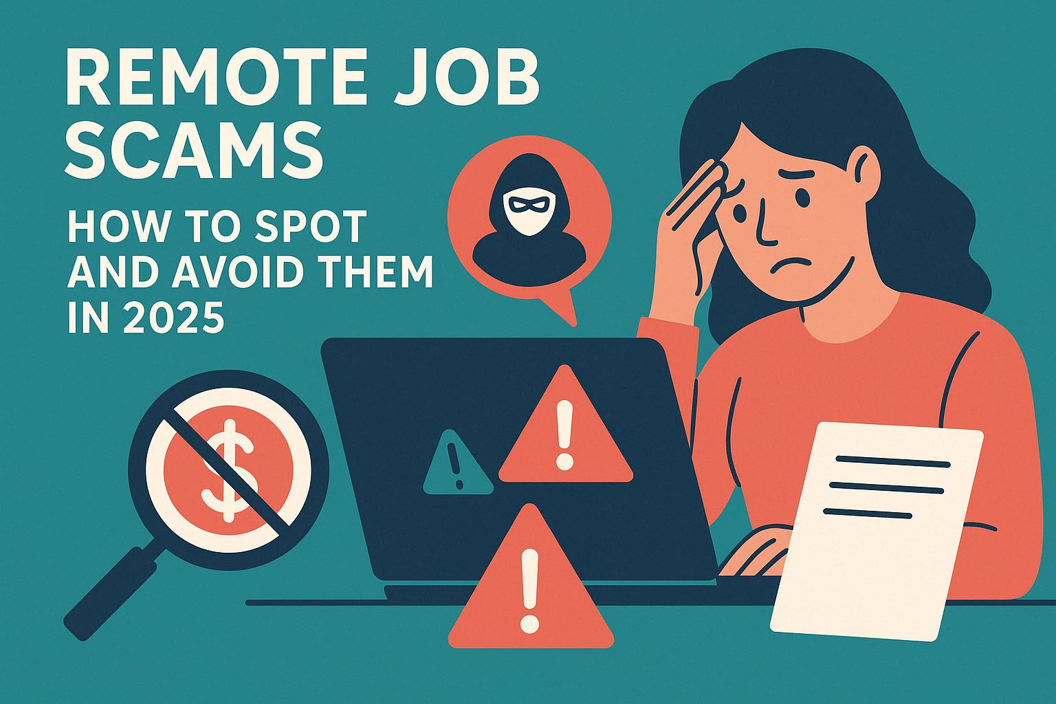 Remote Job Scams: How to Spot and Avoid Them in 2025