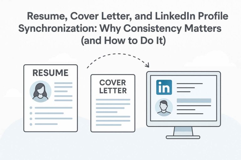 Resume, Cover Letter, and LinkedIn Profile Synchronization: Why Consistency Matters (and How to Do It)