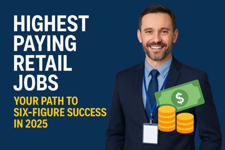 Highest Paying Retail Jobs: Your Path to Six-Figure Success in 2025