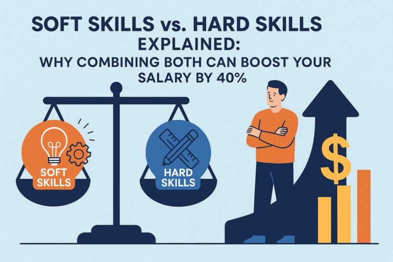 Soft Skills vs. Hard Skills Explained: Why Combining Both Can Boost Your Salary by 40%