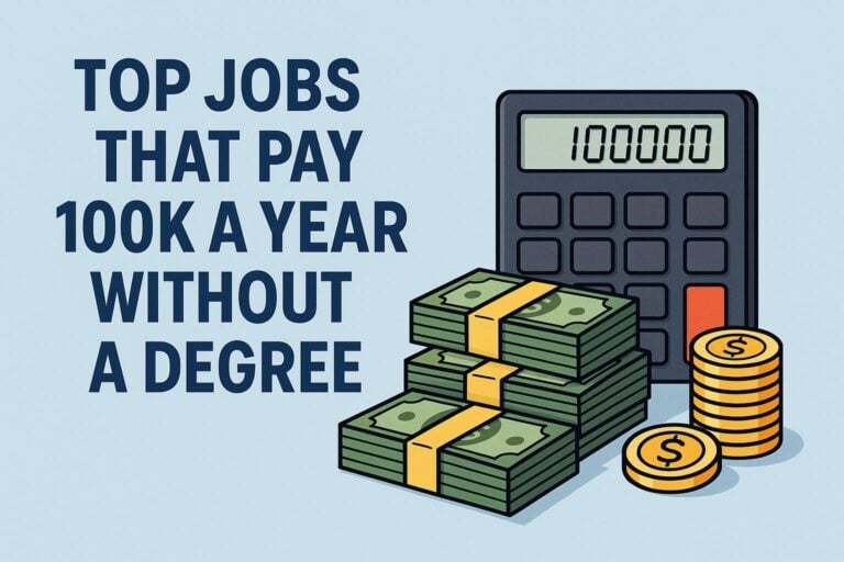 Top Jobs That Pay 100K A Year Without A Degree (Real Opportunities, Real Salaries)