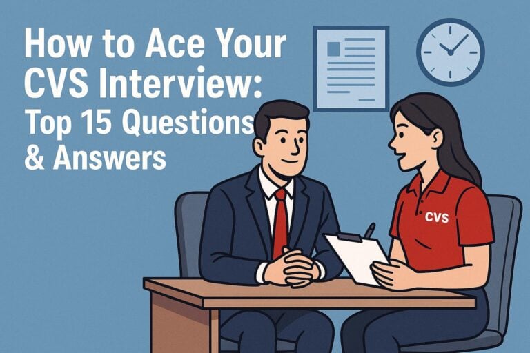 How to Ace Your CVS Interview: Top 15 Questions & Answers