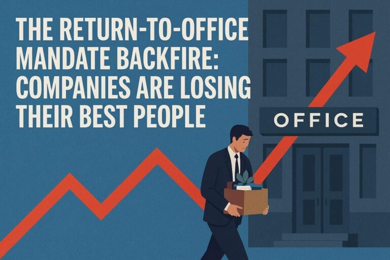 The Return-to-Office Mandate Backfire: Companies Are Losing Their Best People