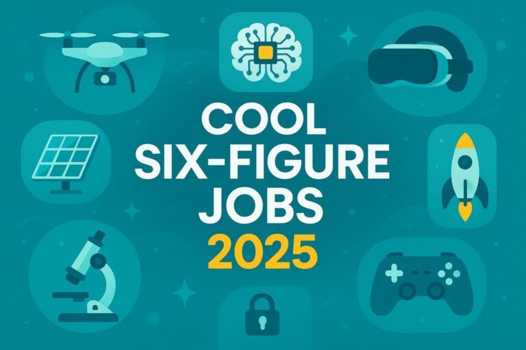 15 Cool Jobs That Pay Well: Exciting Career Paths with Six-Figure Potential in 2025