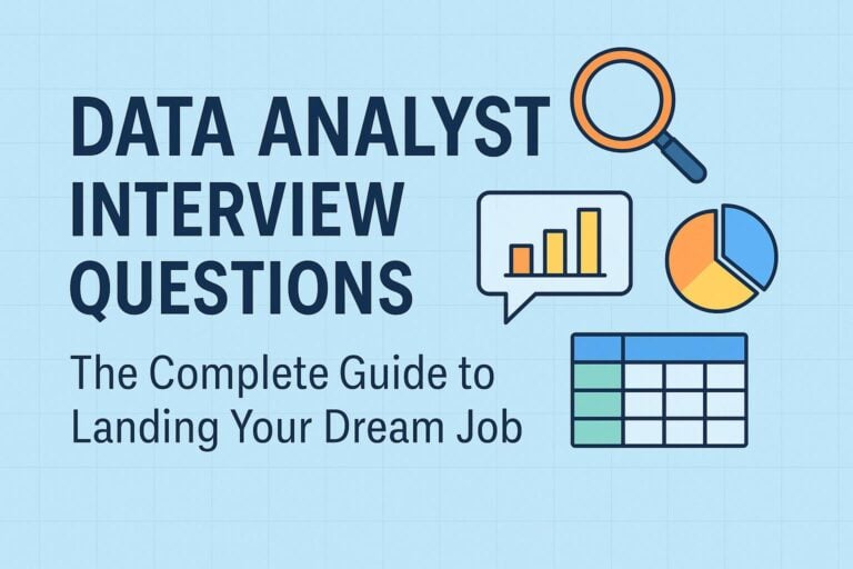 Data Analyst Interview Questions: The Complete Guide to Landing Your Dream Job