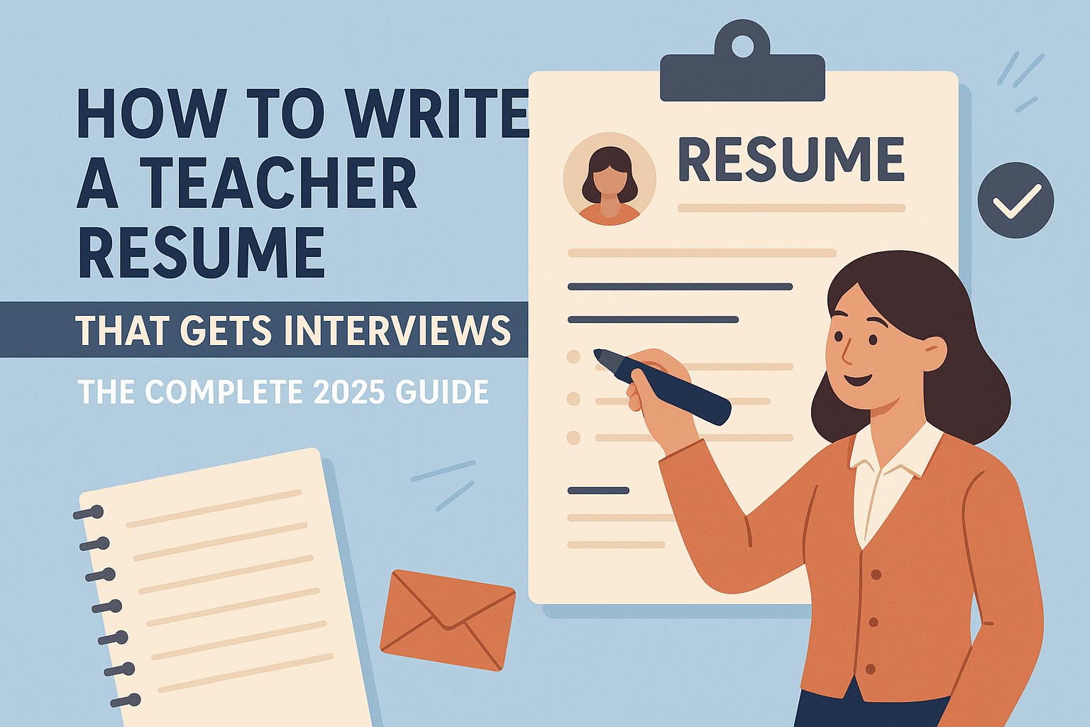 How to Write a Teacher Resume That Gets Interviews: The Complete 2025 ...