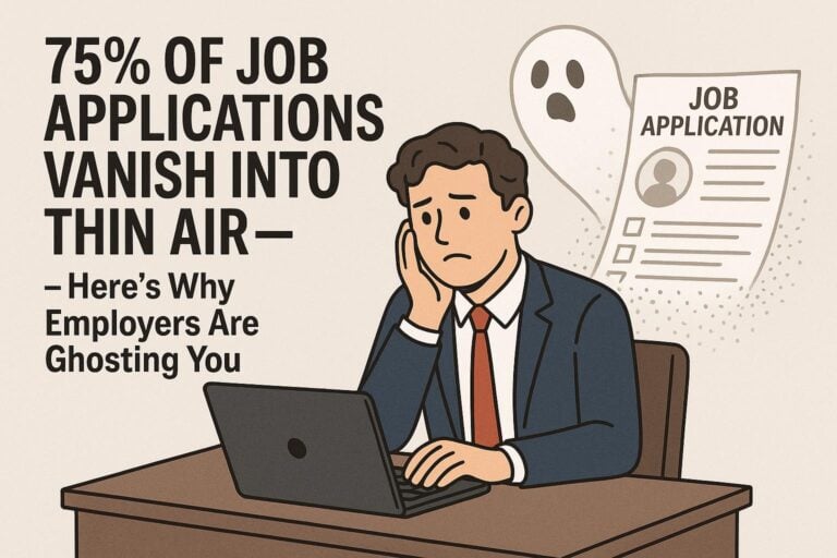 75% of Job Applications Vanish Into Thin Air – Here’s Why Employers Are Ghosting You
