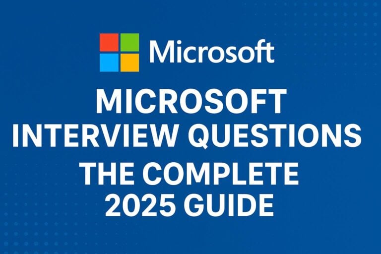 Microsoft Interview Questions: The Complete 2025 Guide