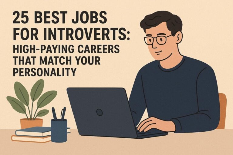 25 Best Jobs for Introverts: High-Paying Careers That Match Your Personality