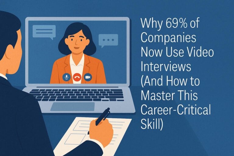 Why 69% of Companies Now Use Video Interviews (And How to Master This Career-Critical Skill)