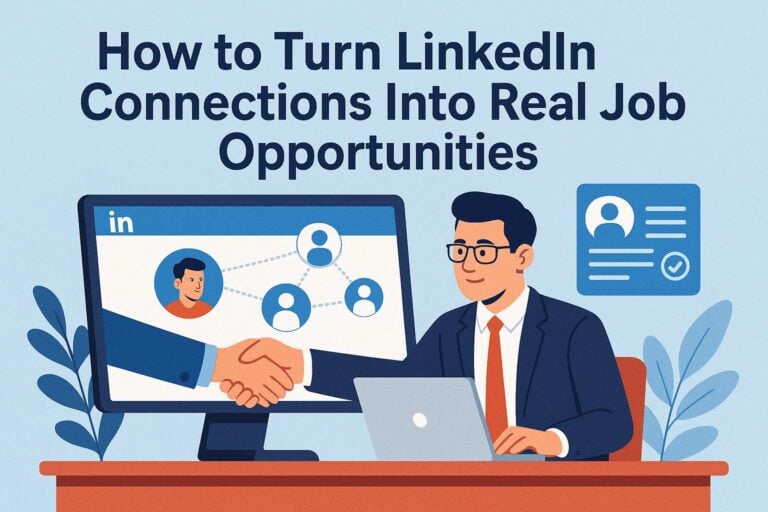 How to Turn LinkedIn Connections Into Real Job Opportunities