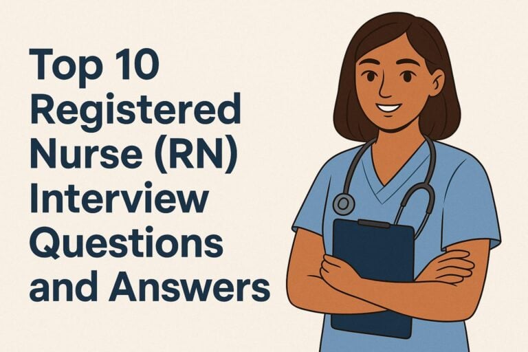 Top 10 Registered Nurse (RN) Interview Questions and Answers