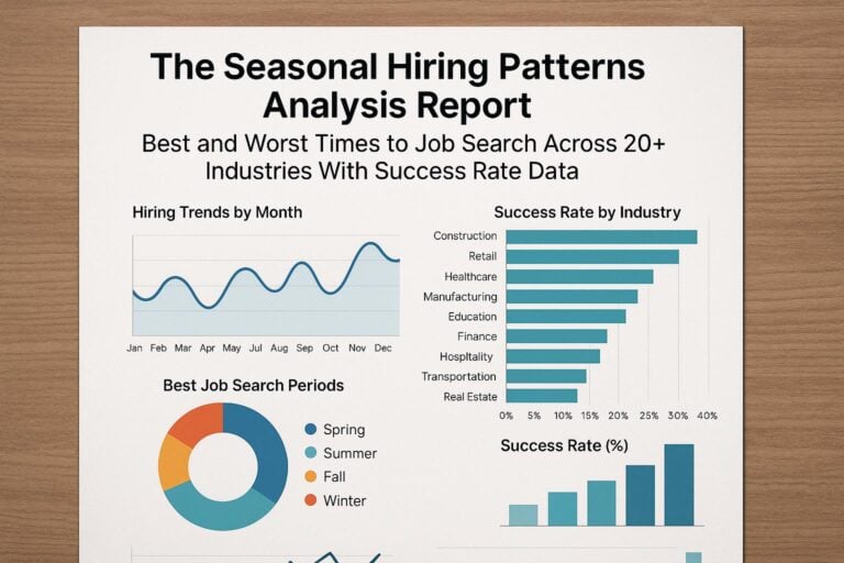 The Seasonal Hiring Patterns Analysis Report: Best and Worst Times to Job Search Across 20+ Industries with Success Rate Data