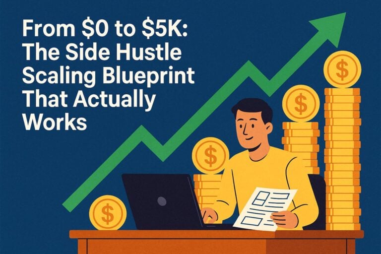 From $0 to $5K: The Side Hustle Scaling Blueprint That Actually Works
