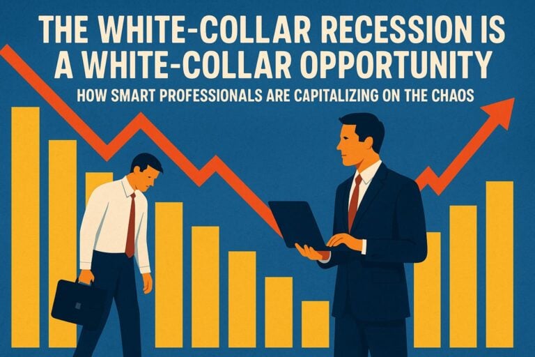 The White-Collar Recession is a White-Collar Opportunity: How Smart Professionals Are Capitalizing on the Chaos