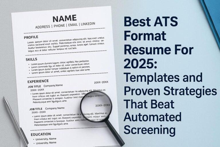 Best ATS Format Resume For 2025: Templates and Proven Strategies That Beat Automated Screening