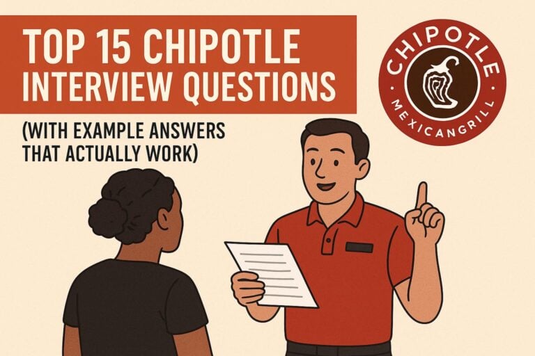 Top 15 Chipotle Interview Questions (With Example Answers That Actually Work)