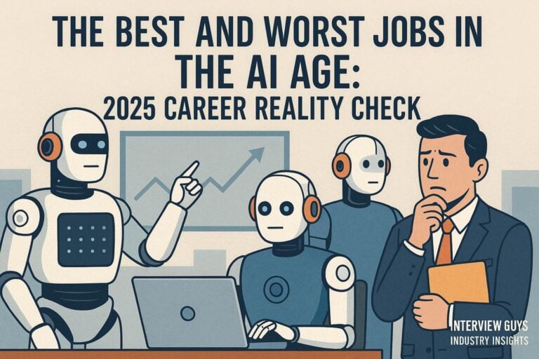 The Best and Worst Jobs in the AI Age: 2025 Career Reality Check