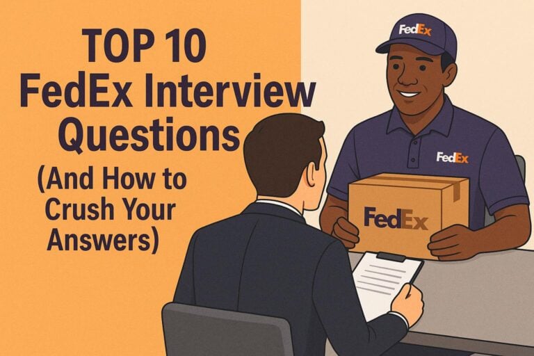 Top 10 FedEx Interview Questions (And How to Crush Your Answers)