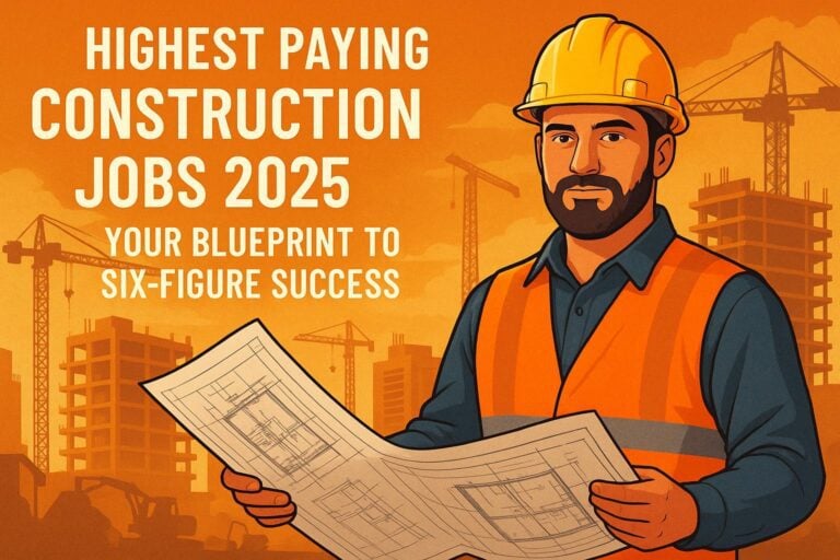 Highest Paying Construction Jobs 2025: Your Blueprint to Six-Figure Success