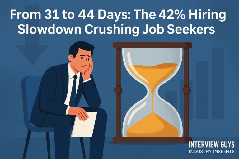 From 31 to 44 Days: The 42% Hiring Slowdown Crushing Job Seekers