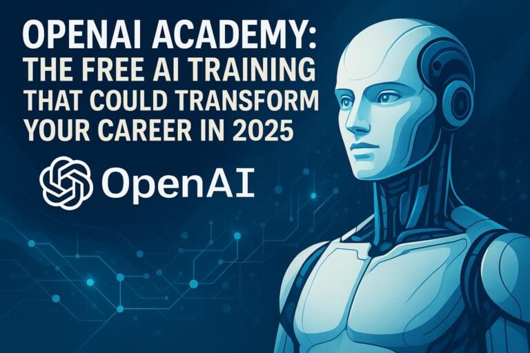 OpenAI Academy: The Free AI Training That Could Transform Your Career in 2025