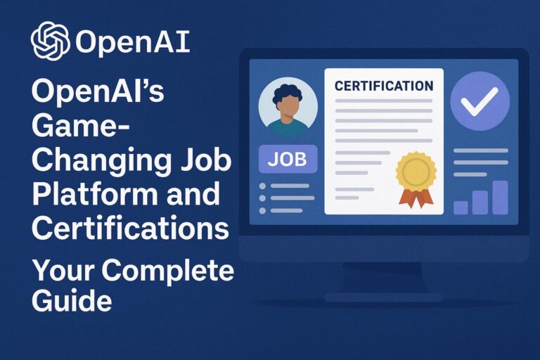 OpenAI’s Game-Changing Job Platform and Certifications: Your Complete Guide