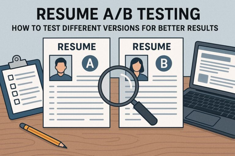 Resume A/B Testing: How to Test Different Versions for Better Results