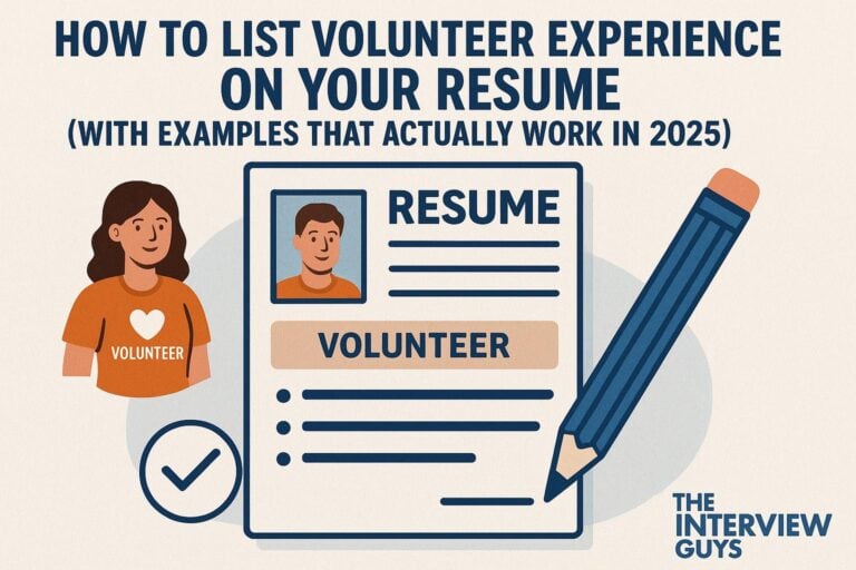 How to List Volunteer Experience on Your Resume (With Examples That Actually Work in 2025)