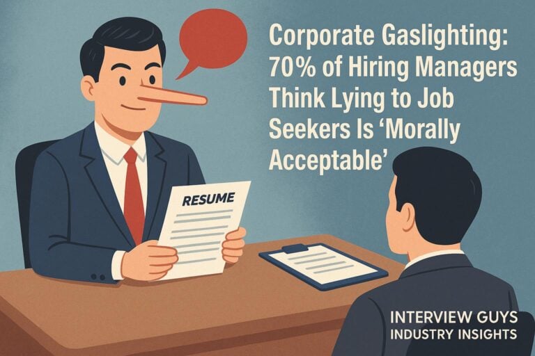 Corporate Gaslighting: 70% of Hiring Managers Think Lying to Job Seekers Is ‘Morally Acceptable’