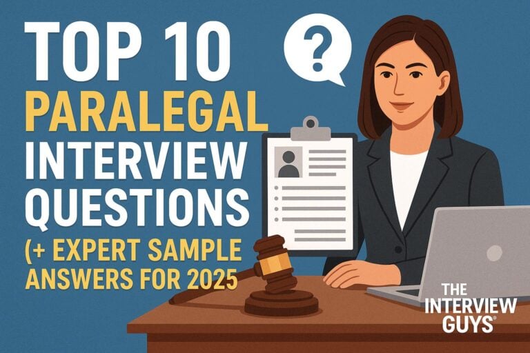 Top 10 Paralegal Interview Questions (+ Expert Sample Answers for 2025)