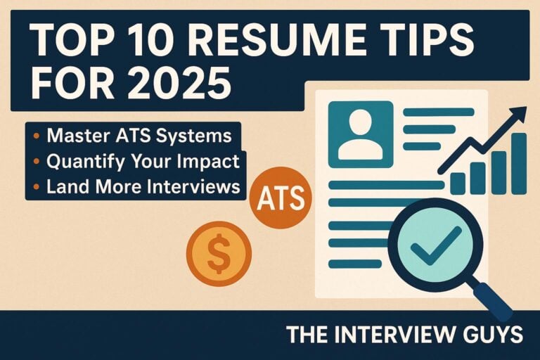 Top 10 Resume Tips For 2025: Master ATS Systems, Quantify Your Impact, and Land More Interviews