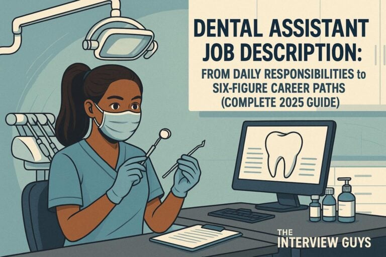 Dental Assistant Job Description: From Daily Responsibilities to Six-Figure Career Paths (Complete 2025 Guide)