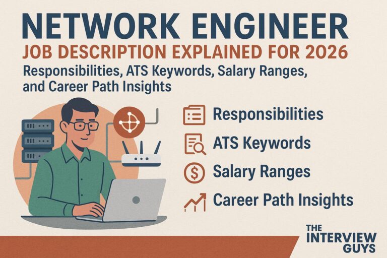 Network Engineer Job Description Explained for 2026: Responsibilities, ATS Keywords, Salary Ranges, and Career Path Insights