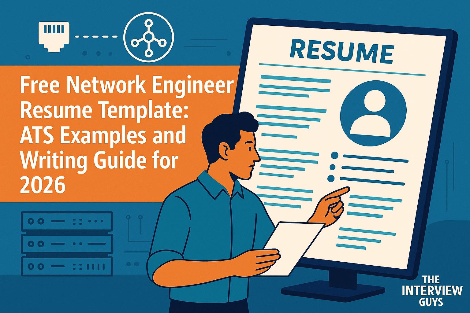 Free Network Engineer Resume Template: ATS Examples and Writing Guide ...