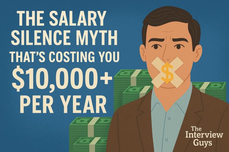 The Salary Silence Myth That’s Costing You $10,000+ Per Year