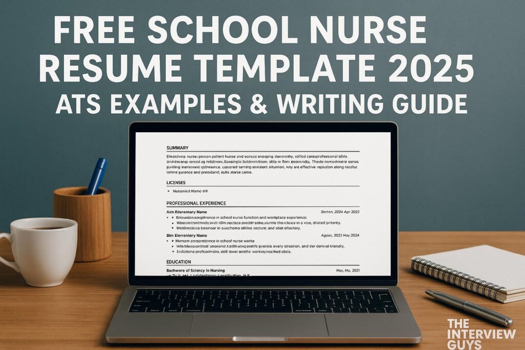 Free Resume Templates - The Interview Guys