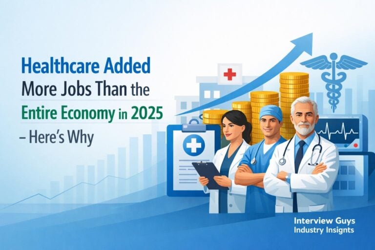 Healthcare Added More Jobs Than the Entire Economy in 2025 – Here’s Why