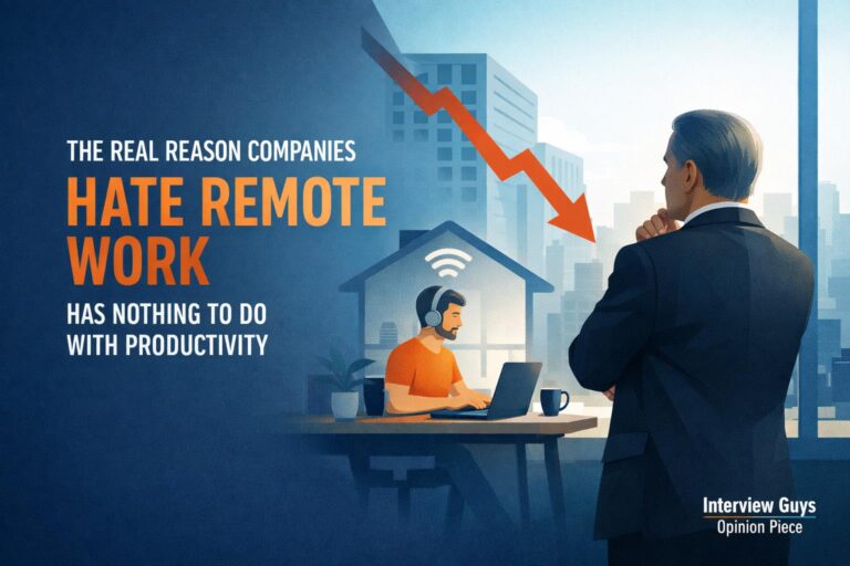The Real Reason Companies Hate Remote Work Has Nothing to Do With Productivity