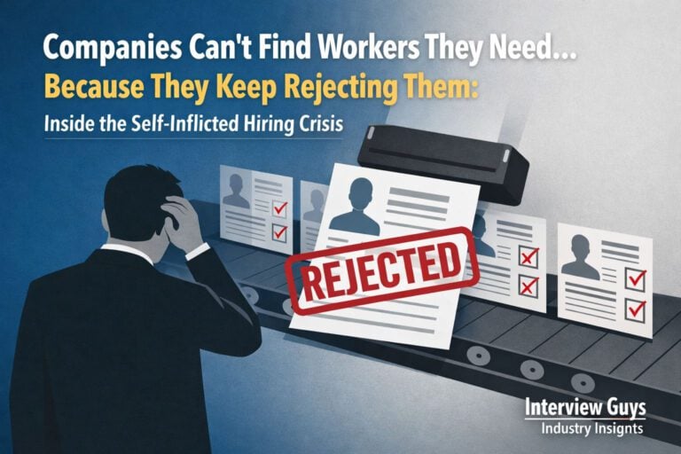 Companies Can’t Find Workers They Need… Because They Keep Rejecting Them: Inside the Self-Inflicted Hiring Crisis