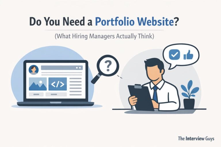 Do You Need a Portfolio Website? (What Hiring Managers Actually Think)