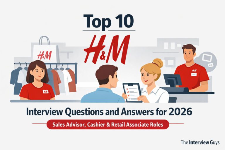 Top 10 H&M Interview Questions and Answers for 2026: Sales Advisor, Cashier and Retail Associate Roles