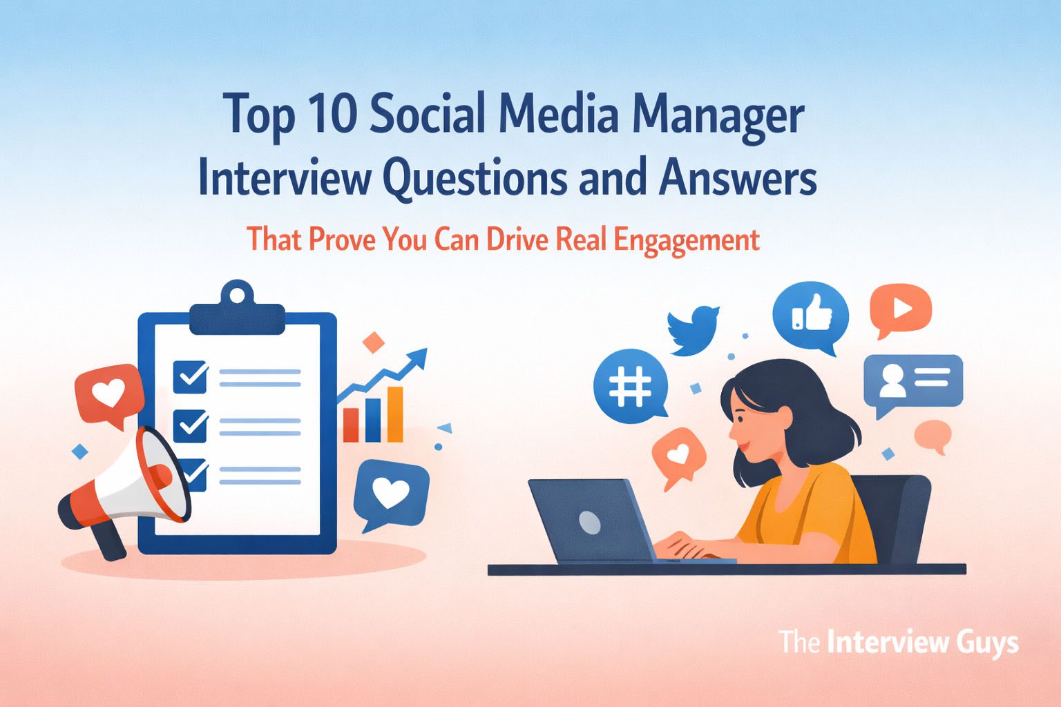 Interview Inform Social Post Sample Top 10 Social Media Manager Interview Questions and Answers That Prove ...
